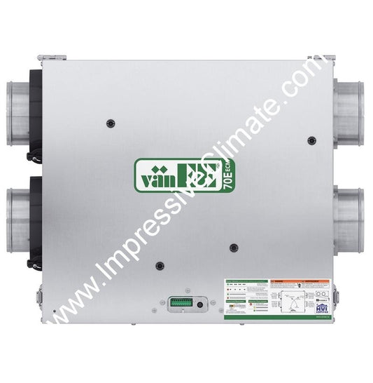 VanEE 41808 Ceiling Mount Series 70E ECM (ERV) - Impressive Climate Control