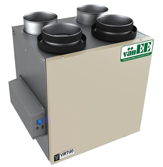 vanEE AI Series V130E65RT ERV (Top Ports) - 131 CFM - Impressive Climate Control