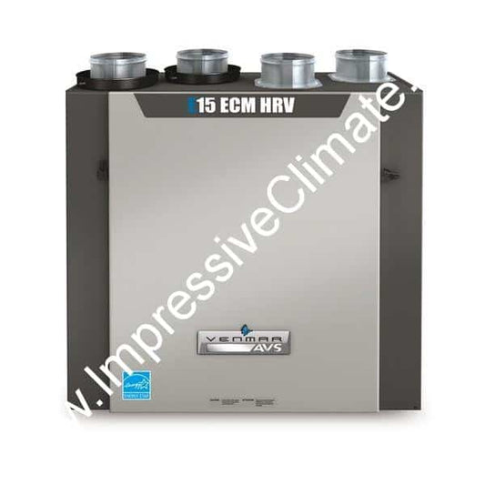 Venmar AVS - E Series E15 ECM (HRV) - Impressive Climate Control
