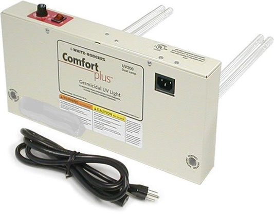 White - Rodgers UV200 UV Air Cleaner – Dual Lamp - Impressive Climate Control