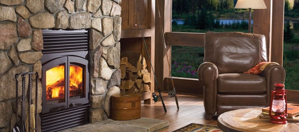 Regency Classic™ R90 Large Wood Fireplace