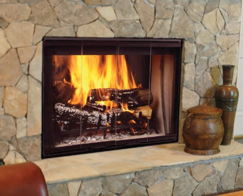 Designer Series Wood Burning Fireplace