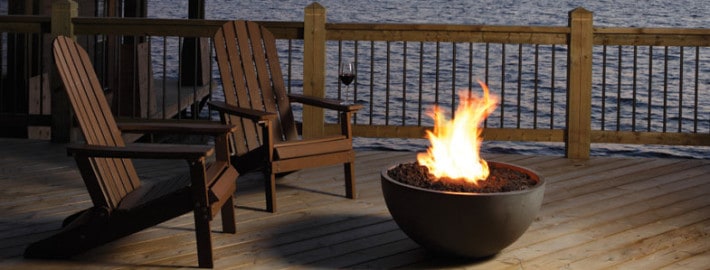 Bola - Outdoor Gas Fire Bowl by Marquis fireplaces