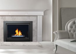 Capella Series. Direct Vent Gas Fireplace Insert by Marquis fireplaces