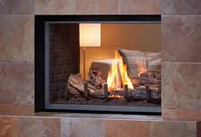 H38 Montigo See Thorugh Fireplace