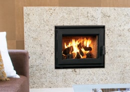 Ladera Wood Burning Fireplace by Astria Fireplaces