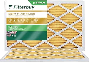 14x25x1 Furnace Filter (2-Pack)