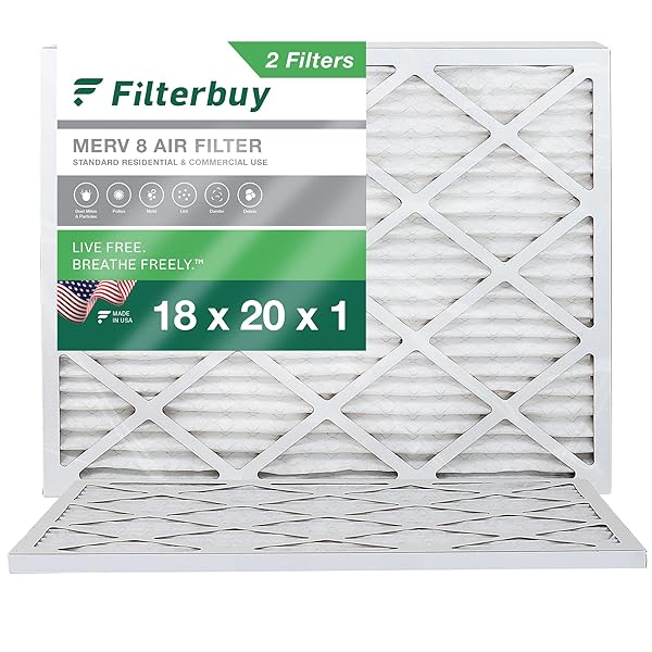 18x20x1 Furnace Filter (2-Pack)