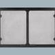 GV60BK-Grand Vista cabinet style mesh doors-black +$1,299.00