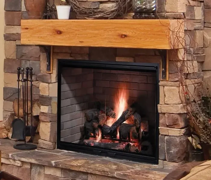 Majestic Biltmore 36 | Single-Side Wood Fireplace