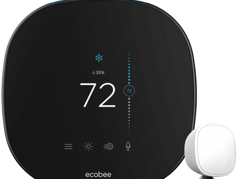 Ecobee EB-STATE5CR-01 Smart Thermostat Pro with Voice Control