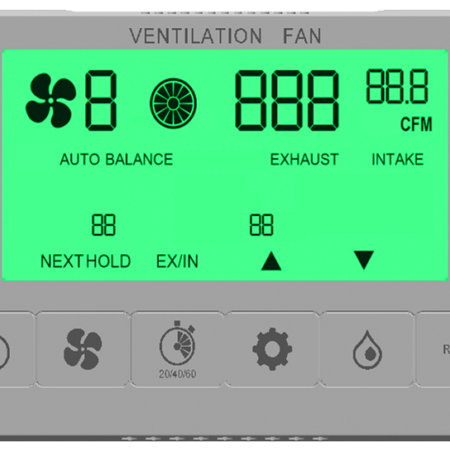 Lifebreath Ventilation Fan Digital Wall Control 99 DXPL03
