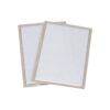 Replacement filter kit features 2 washable aluminum mesh filters with MERV6 rating for supply air.