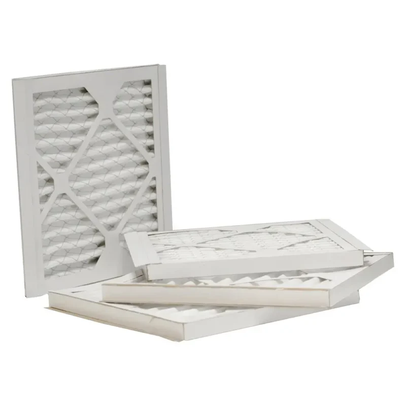 Replacement filter kit features 4 pleated air filters with MERV13 rating.