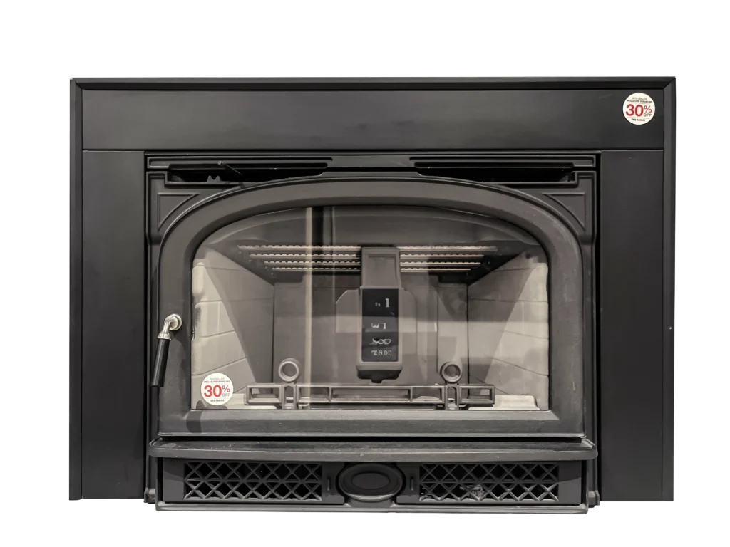 Front view of Regency Classic I2400 Wood Insert Fireplace